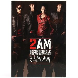 IMG_4190 2AM - Time For Confession Second Single Album CD 2009 K-Pop