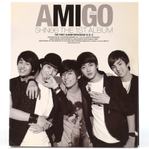 Shinee - Amigo The First Album Repackage CD K-Pop 2008