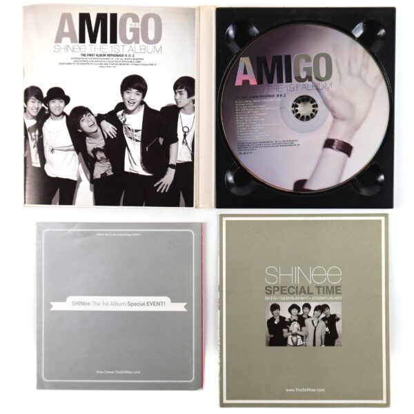 Shinee - Amigo The First Album Repackage CD K-Pop 2008