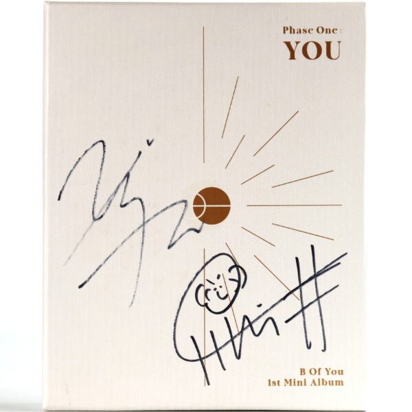 B.O.Y - Phase One: You [6AM Ver.] 1st Mini Album Signed CD Promo B Of You 2020