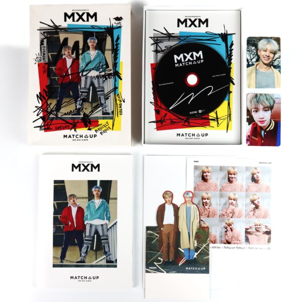 IMG_4304 MXM - Match Up 2nd Mini Album Signed Autographed CD Promo Brandnewboys