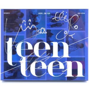 IMG_4343 Teen Teen - Very, On Top 1st Mini Album Signed Autographed Promo CD K-Pop 2019