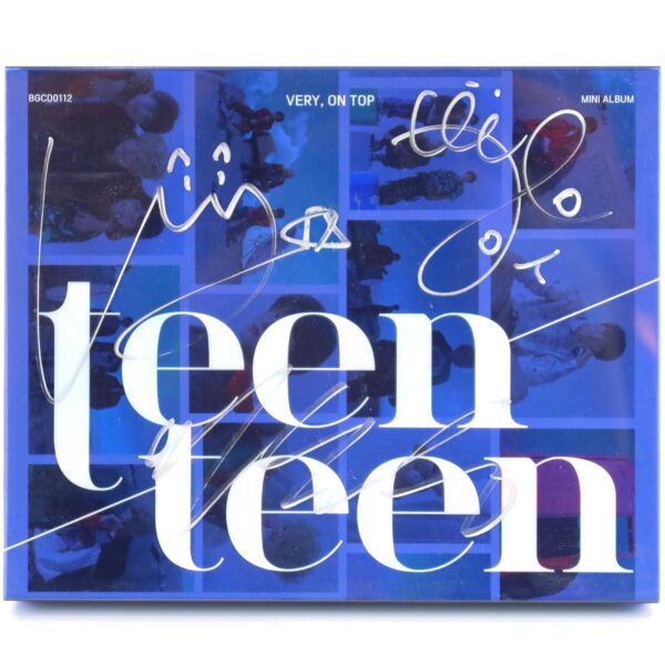 IMG_4343 Teen Teen - Very, On Top 1st Mini Album Signed Autographed Promo CD K-Pop 2019