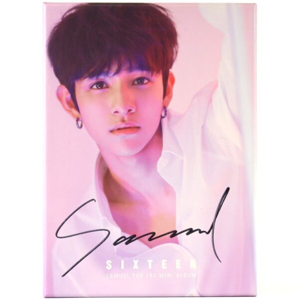 IMG_4380 Samuel - Sixteen 1st Mini Album Signed Autographed Promo CD K-Pop 2017