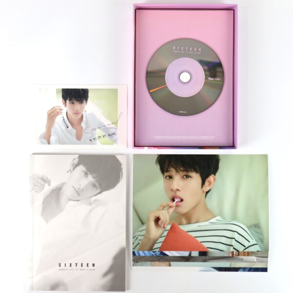 IMG_4384 Samuel - Sixteen 1st Mini Album Signed Autographed Promo CD K-Pop 2017