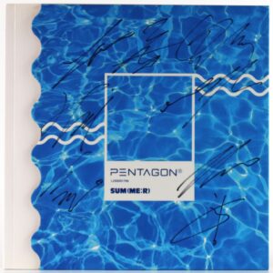 IMG_4398 Pentagon - Sum(me:r) 9th Mini Album Signed Autographed Promo CD 2019 Summer
