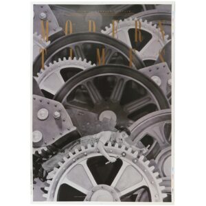 Modern Times (1936) Korean Poster [Propaganda Cinema Graphics] Charlie Chaplin