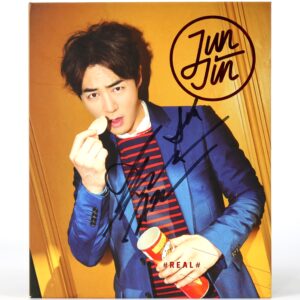 IMG_4491 Jun Jin - Real 2nd Mini Album Signed Autographed Promo CD Shinhwa 2015