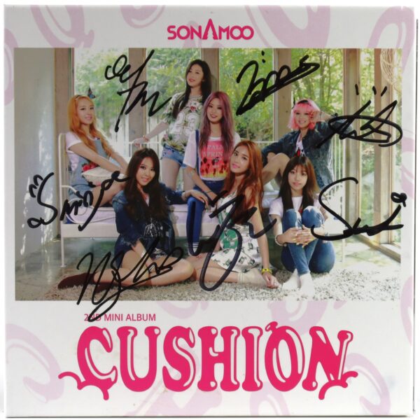 IMG_4561 Sonamoo - Cushion 2nd Mini Album Signed Autographed CD Promo 2015 K-Pop