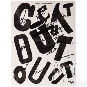 WHIB - Cut Out [Uncolor Ver.] Signed + Message Promo CD Album K-Pop 2023
