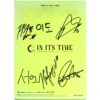 Oneus - In Its Time 1st Single Album Signed Autographed Promo CD 2020 [read]