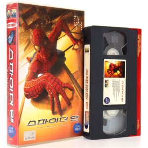 Spider-Man (2002) Korean VHS Rental [NTSC] Korea Tobey Maguire Marvel