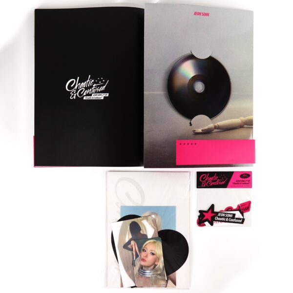 IMG_4716 Jeon Somi - Chaotic & Confused 2nd Mini Album Signed CD Promo 2025