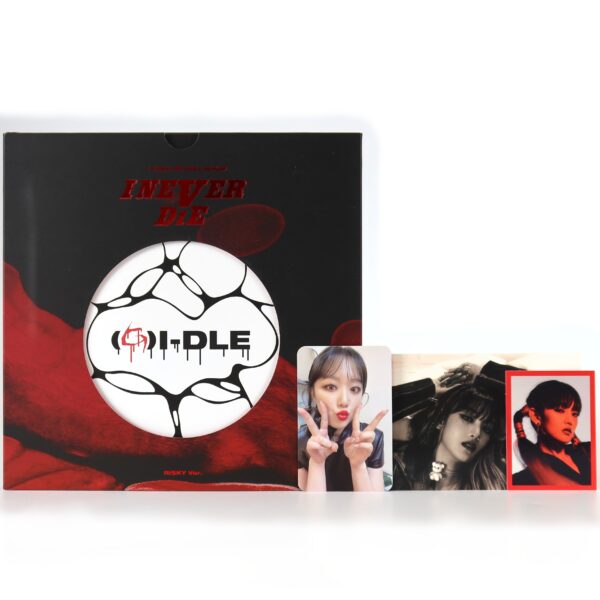 (G)I-DLE - I Never Die [Risky Ver.] 1st Full Album CD Gidle 2022