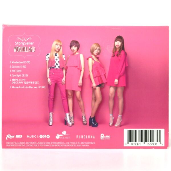 IMG_4908 Storyseller - WonderLand Signed Autographed CD Mini Album 2017 K-Pop