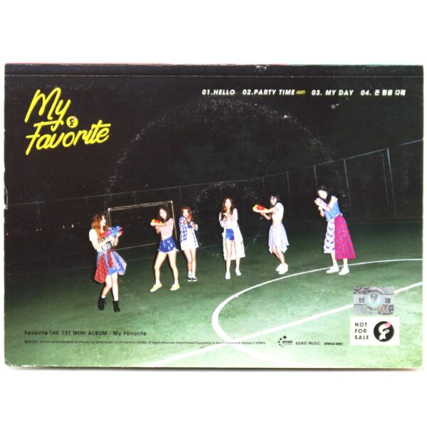 IMG_4921 Favorite - My Favorite 1st Mini Album Signed + Message To VAV CD Promo 2017