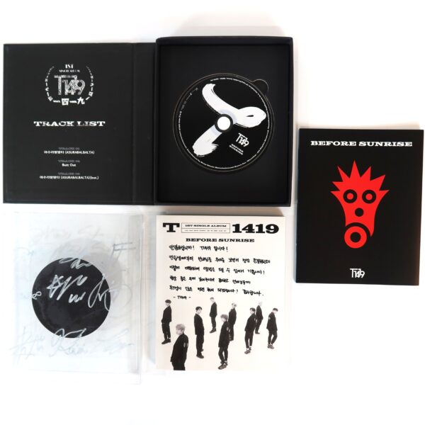 TFN / T1419 - Before Sunrise Part 1 Signed CD Album Promo 2021 K-Pop [read]