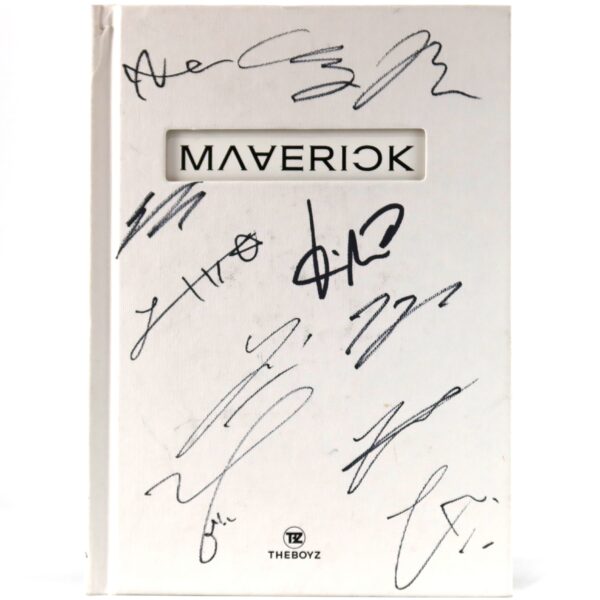 The Boyz - Maverick [Mood Ver.] 3rd Single Album Signed CD Promo 2021 [read]
