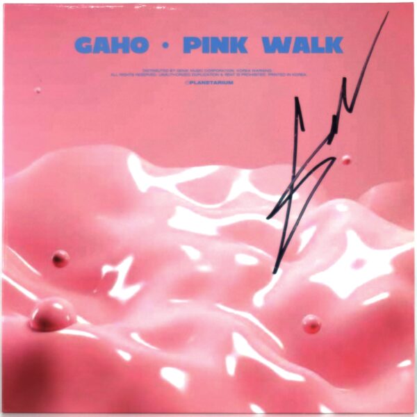 IMG_5030 Gaho - Pink Walk Signed Autographed Single Album CD 2019 Planetarium