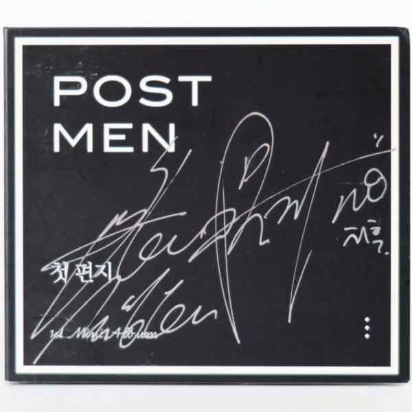 IMG_5066 Postmen - First Letter 1st Mini Album Signed Promo CD K-Pop Ballad 2015