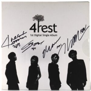 4rest - Men are from Mars, Women Are From Venus Signed Single CD Indie Korea