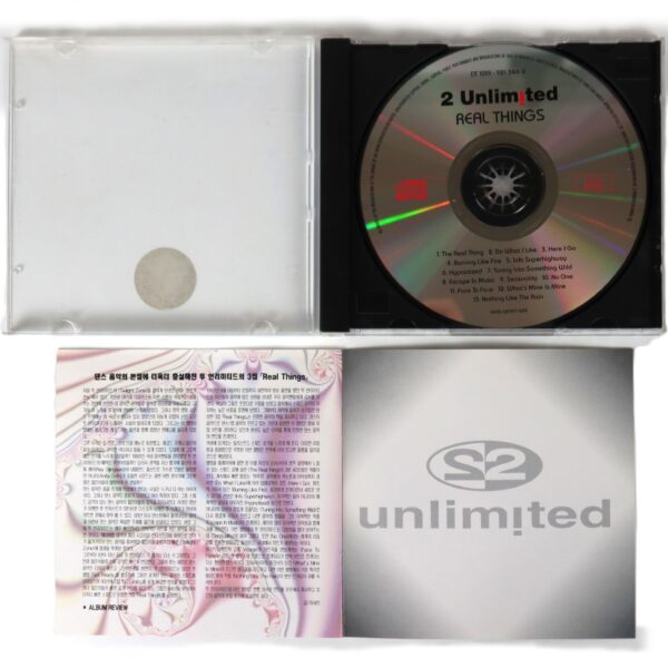 IMG_5216 2 Unlimited - Real Things Korean CD Album Korea