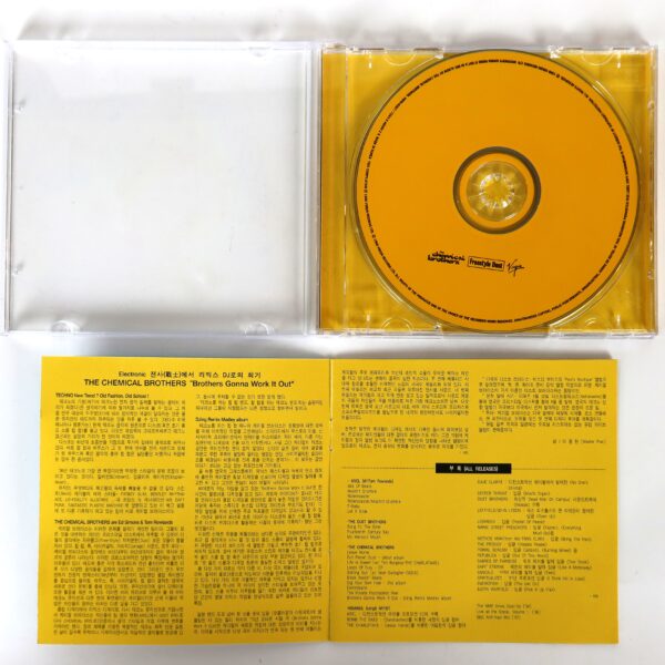 The Chemical Brothers - Brothers Gonna Work It Out Korean CD Album Korea