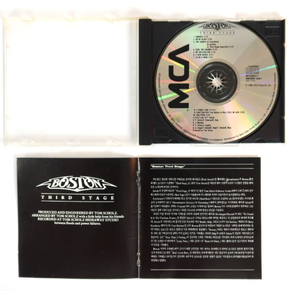 Boston - Third Stage Korean CD Album Korea