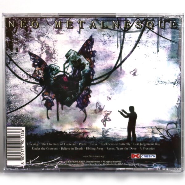 The Crescents - Neo Metalnesque CD Album Korean Melodic Black Metal Korea 2005