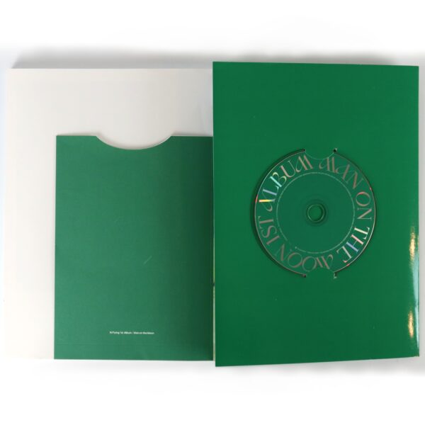 N.Flying - Man on the Moon Signed + Message CD Album Promo K-Pop 2021 [read]