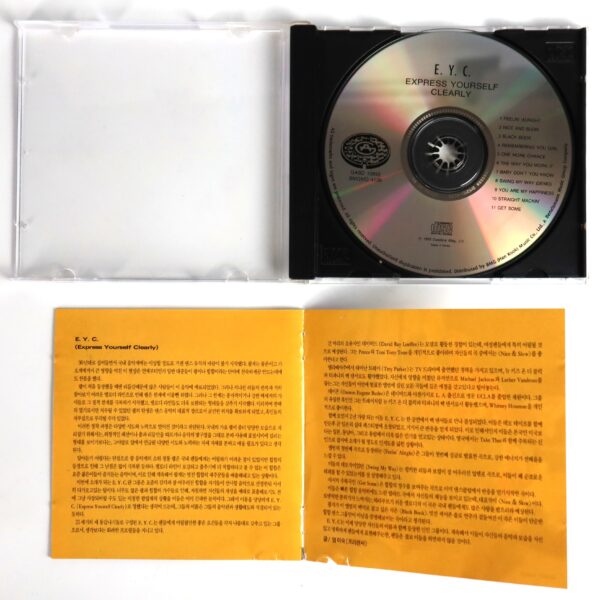 E.Y.C. - Express Yourself Clearly Korean CD Album Korea EYC
