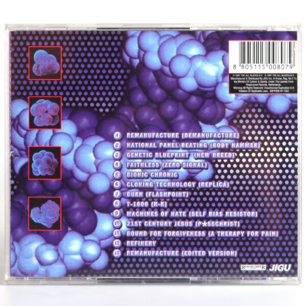 Fear Factory - Remanufacture (Cloning Technology) Korean CD Album Korea