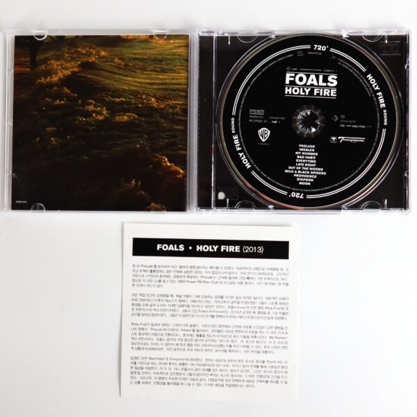 Foals - Holy Fire Korean CD Album Korea