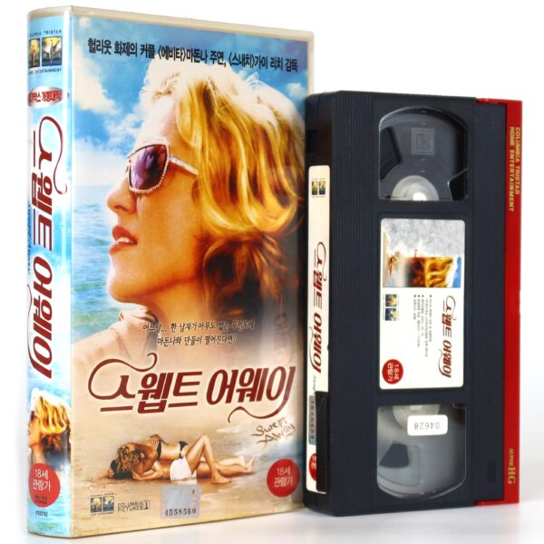 Swept Away (2002) Korean VHS Rental [NTSC] Korea Madonna