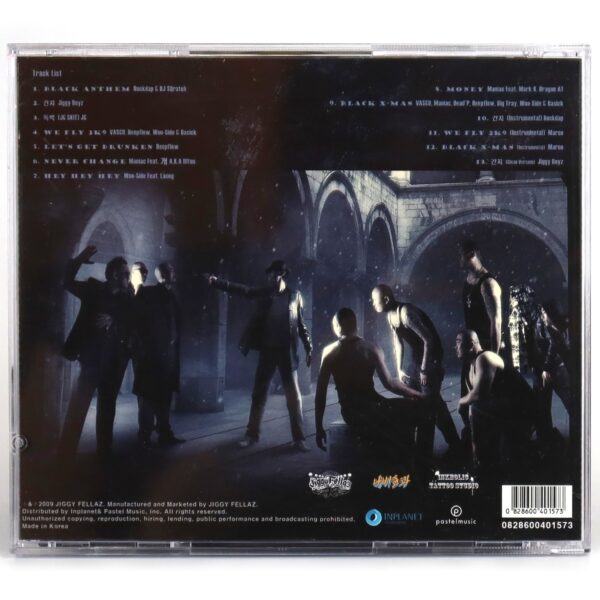 Jiggy Fellaz - The Black Album CD Hip Hop K-Pop 2009