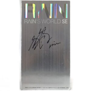 IMG_5986 Rain - Rain's World Special Edition Double Signed 4th Album CD Promo 2006 Bi