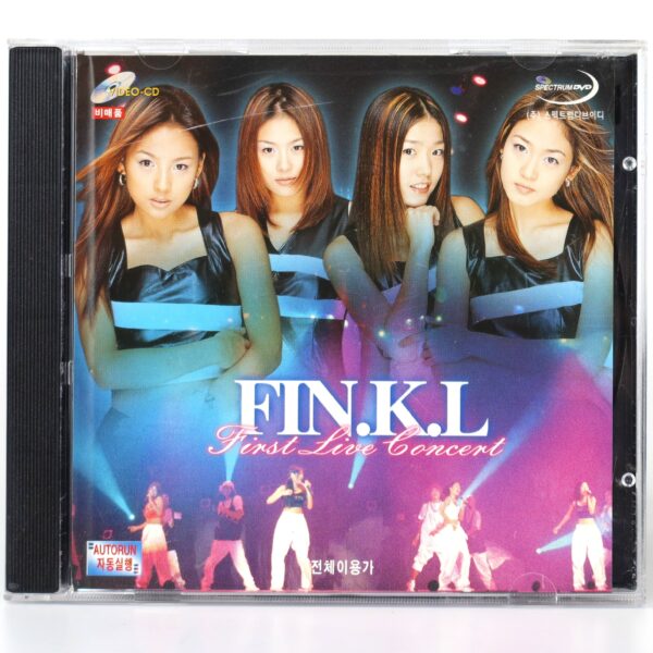 IMG_6311 Fin.k.l - First Live Concert VCD Video CD Early K-Pop 1999