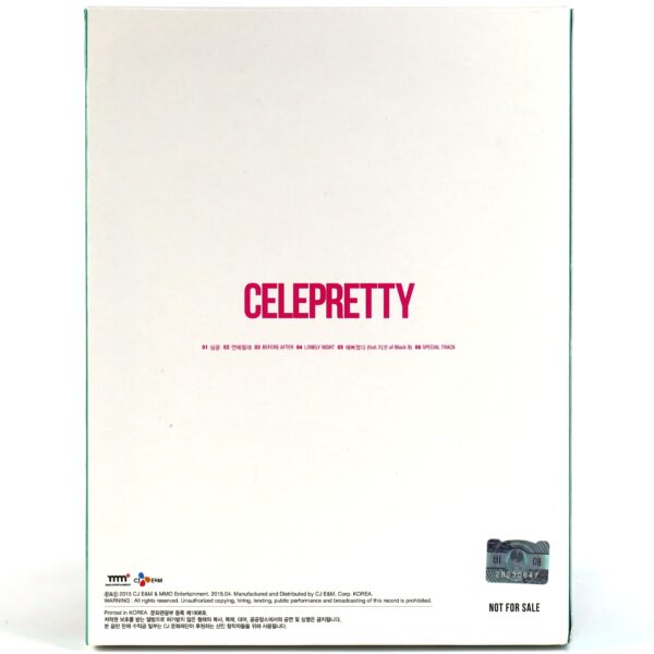 IMG_6368 Park Boram - Celepretty 1st Mini Album Signed Promo CD Album K-Pop 2015