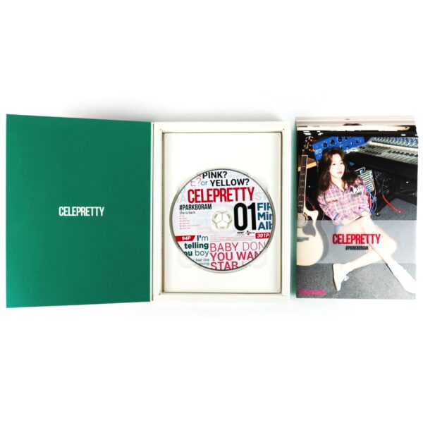 IMG_6371 Park Boram - Celepretty 1st Mini Album Signed Promo CD Album K-Pop 2015