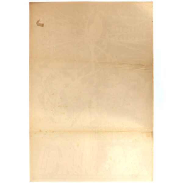 Killer Clans (1976) Vintage Original Korean Movie Poster Hong Kong 流星胡蝶劍