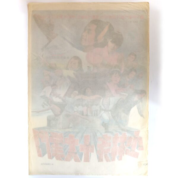 IMG_6474 Ten Instructors of Shaolin (1978) Vintage Korean Movie Poster Korea 소림사 십대장문