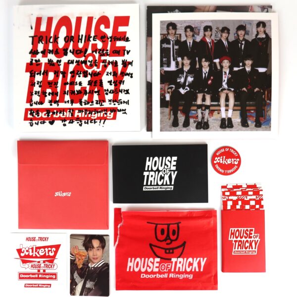 IMG_6640 Xikers - House of Tricky : Doorbell Ringing 1st Mini Album Signed CD Promo 2023