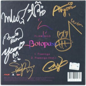 IMG_6658 Botopass - Flamingo 1st Single Signed To Cignature Album CD Promo K-Pop 2020
