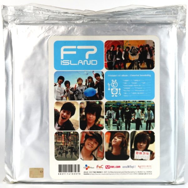 FTISLAND - Cheerful Sensibility 1st Album CD K-Pop K-Rock 2007 FT Island F.T