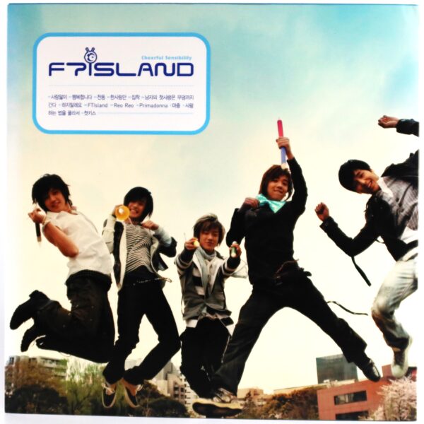FTISLAND - Cheerful Sensibility 1st Album CD K-Pop K-Rock 2007 FT Island F.T