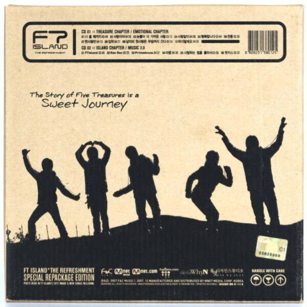IMG_6731 FTISLAND - The Refreshment Special Repackage Album CD K-Pop 2007 FT Island