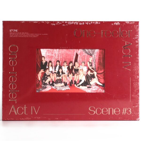 IMG_6775 IZ*ONE - One-Reeler Act IV Scene #3 4th Mini Album Sealed CD Izone 2020