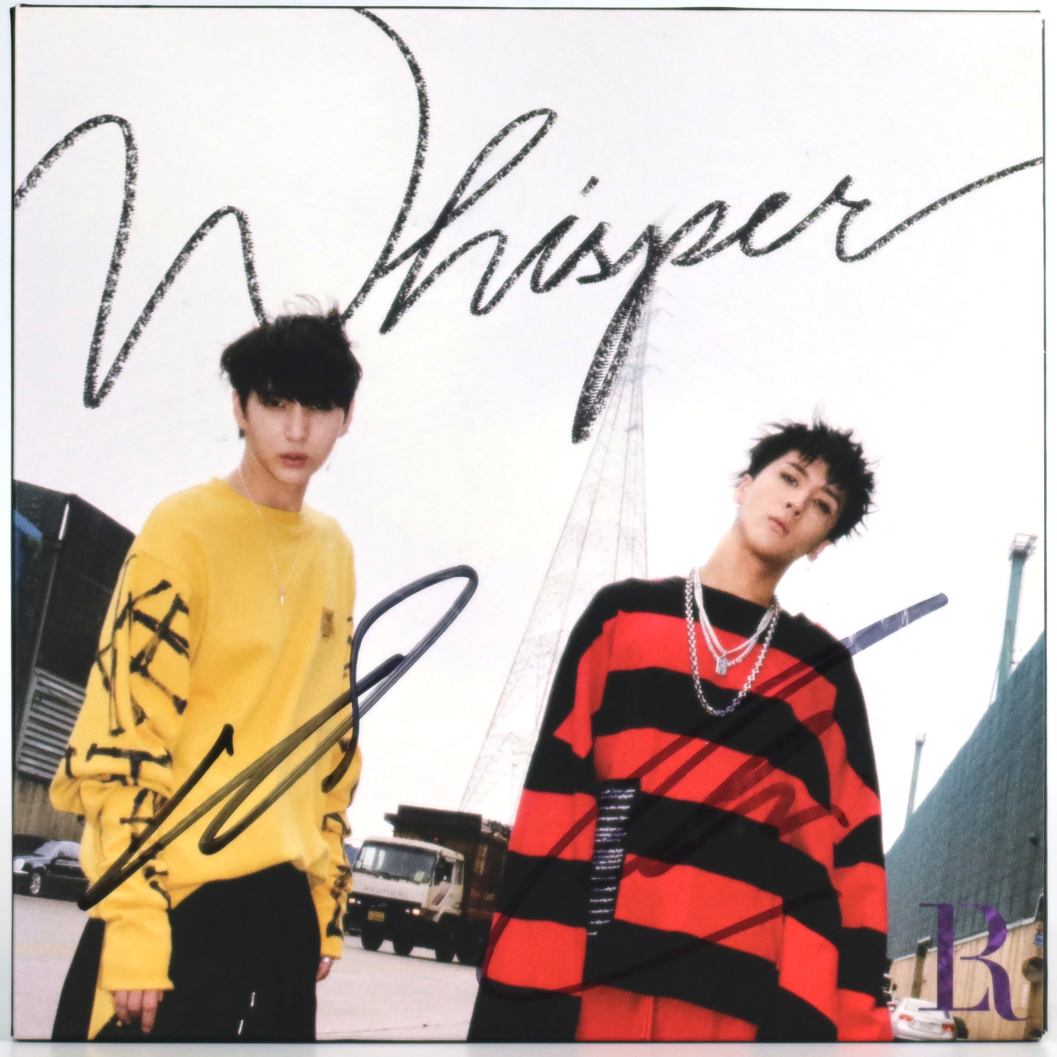 Vixx LR - Whisper Signed Autographed CD Mini Album Promo K-Pop
