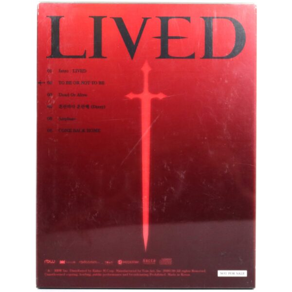 IMG_6818 Oneus - Lived 4th Mini Album Signed Autographed CD Promo 2020