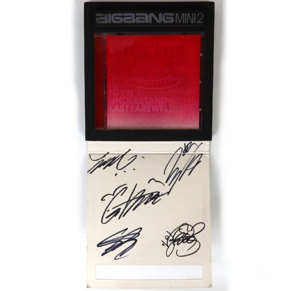 IMG_6907 Bigbang - Hot Issue 2nd Mini Album Signed Autographed CD 2007